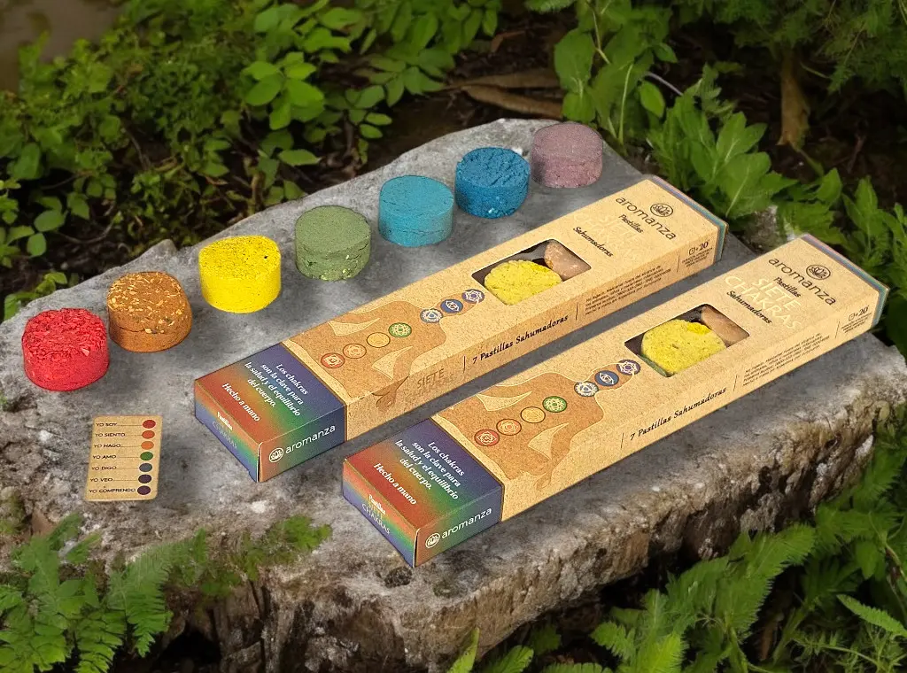 Pastillas 7 Chakras AROMANZA