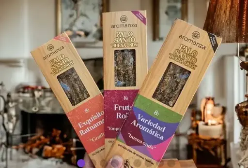 Sahumerio Palo Santo Buena Onda - Aromanza