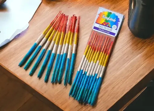 Sahumerio Triple Multicolor x10