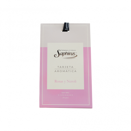 Tarjeta Aromática Rosas y Neroli