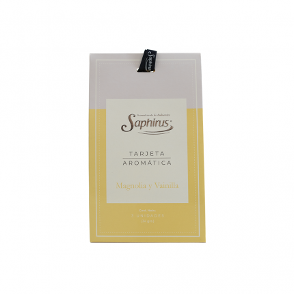 Tarjeta Aromática Magnolia y Vainilla
