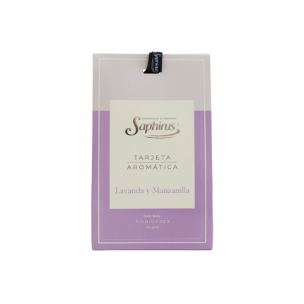 Tarjeta Aromática Lavanda y Manzanilla
