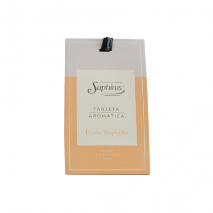 Tarjeta Aromática Frutos Tropicales